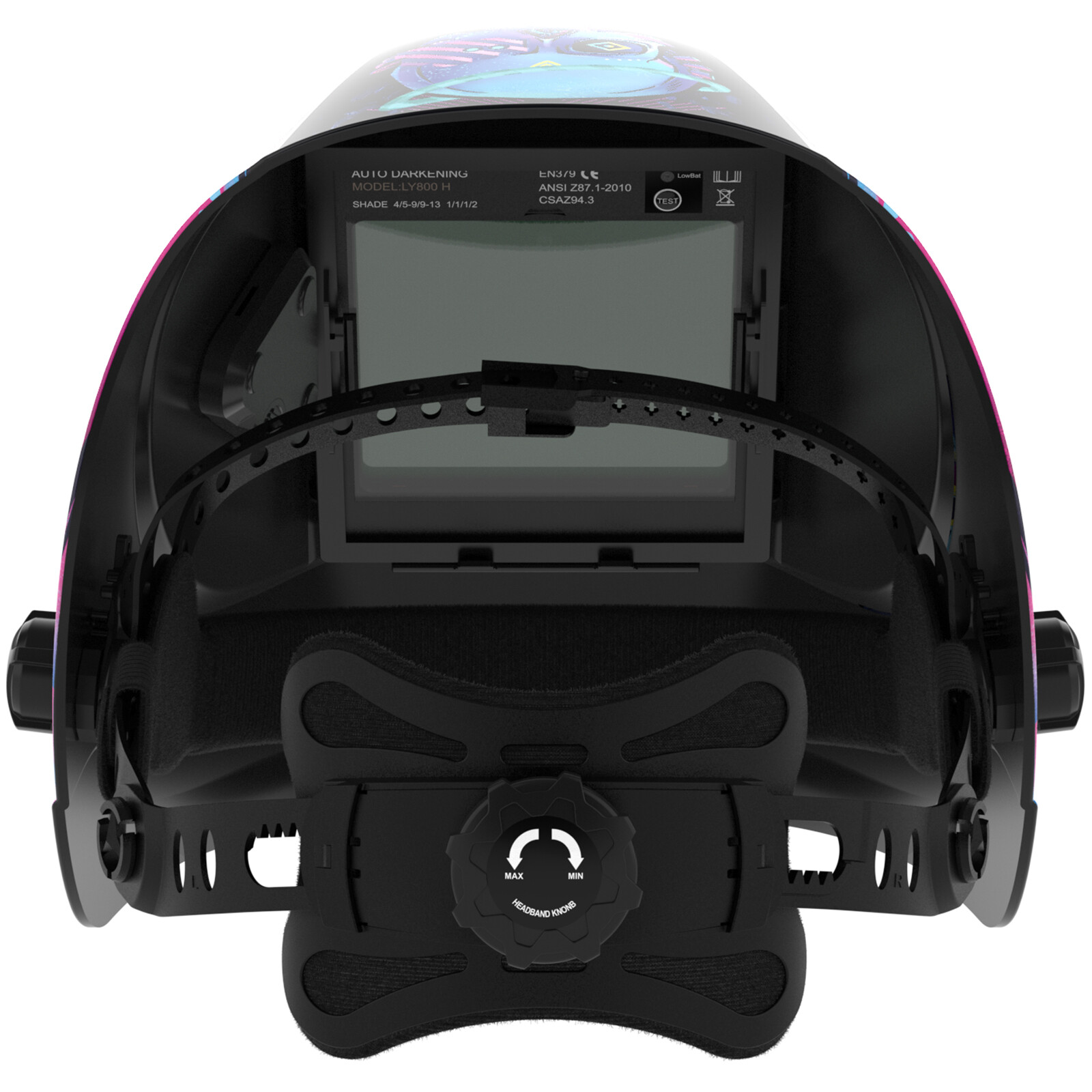 Large View Area True Color Welder Helmet Auto-Darkening Welding Helmet/Hood/Mask