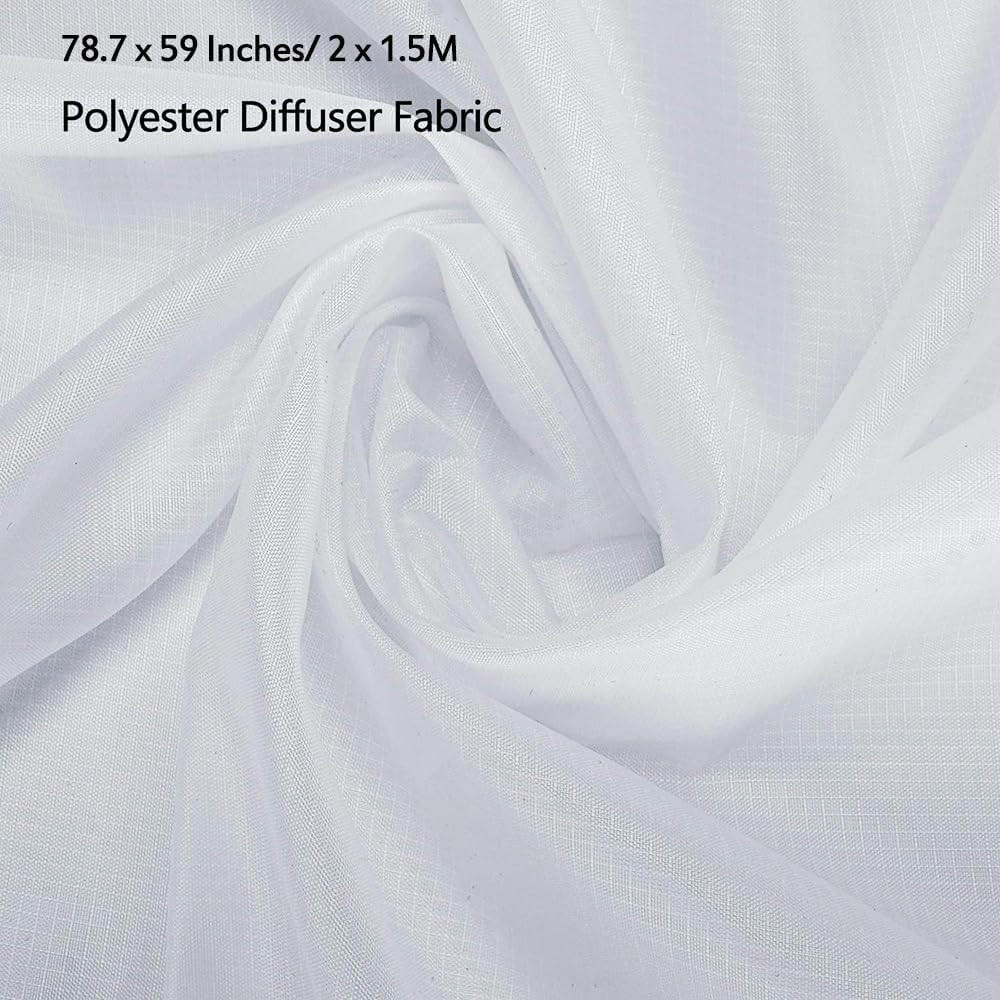 Diffusion Fabric Light Grid Cloth 78.7 X 59 Inches/ 2 X 1.5M Photography Diffuse