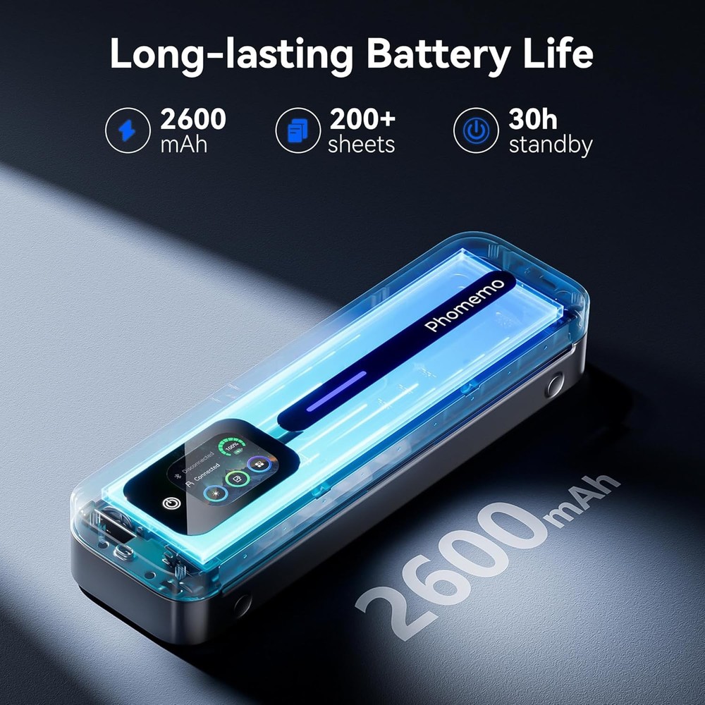 Phomemo M832D Thermal Printer Wireless Touchscreen Printer Support US Letter/ A4