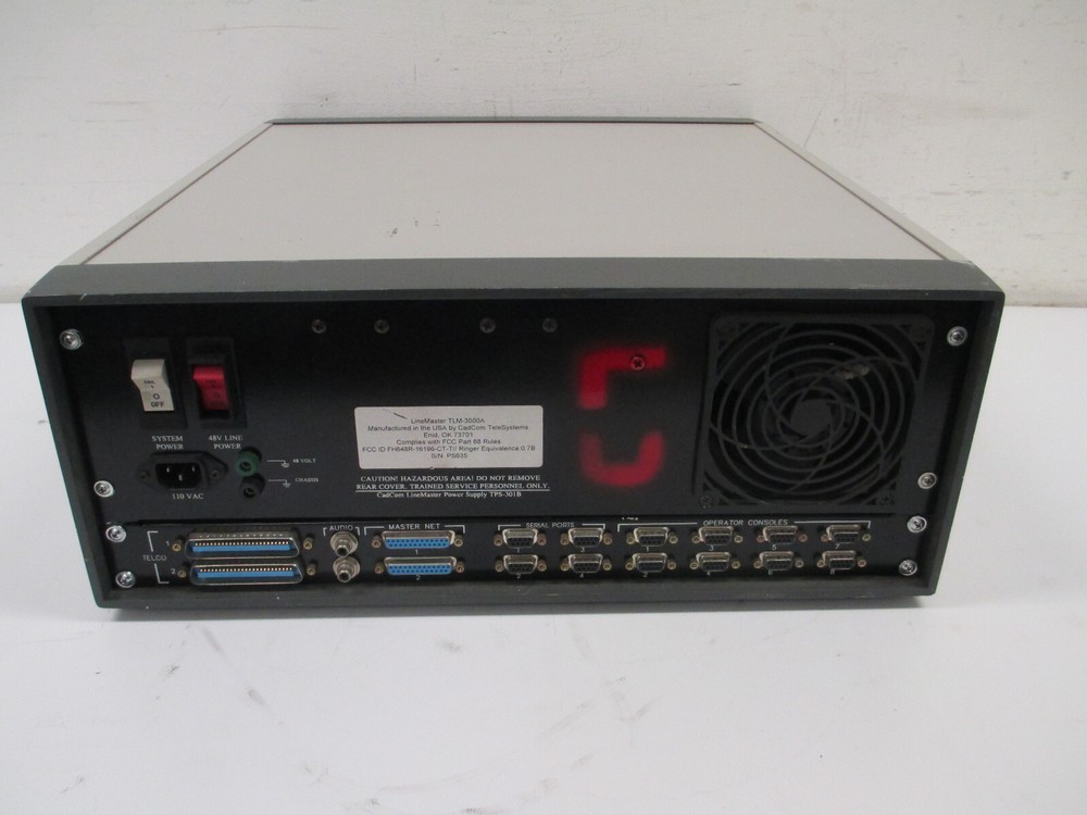 CadCom LineMaster TLM-3000A Chassis Only
