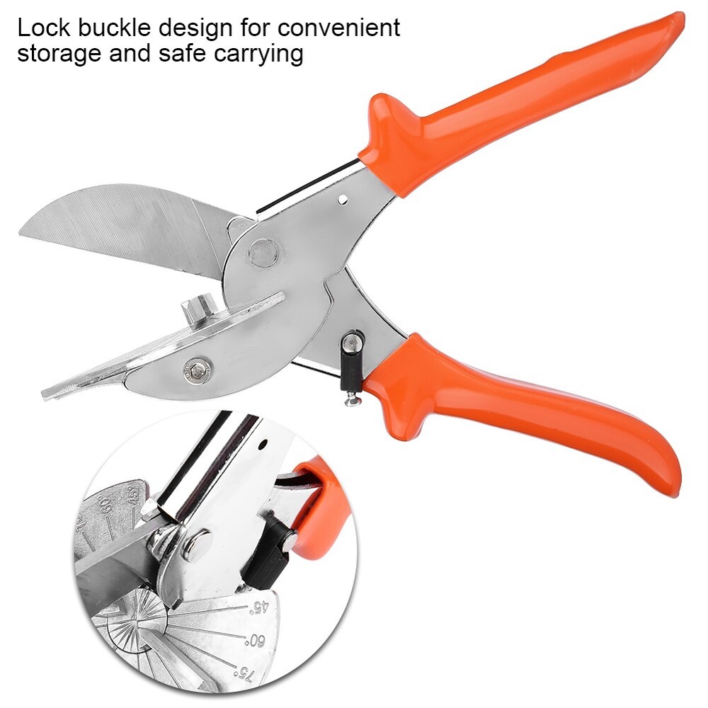 Multi-functional Adjustable Angle Scissors Shear Multi Angle Wire Duct Cutter