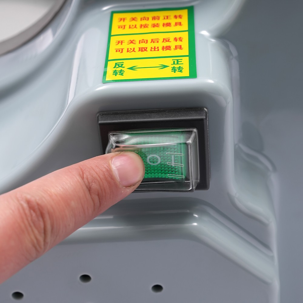 110V Automatic Dumpling Wrapper Maker, 60 Skins/Min, Durable & Easy to Use