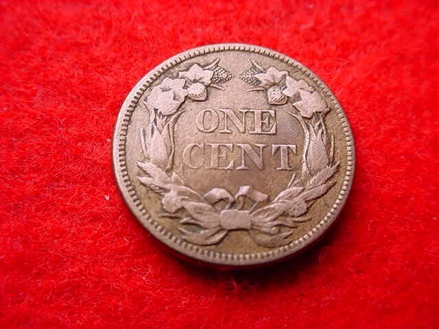1858 FLYING EAGLE LARGE LETTERS CENT SUPERIOR CENT!! #105