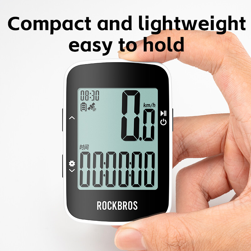 ROCKBROS Bicycle Speedometer Odometer Waterproof CycleBike Computer Wireless GPS