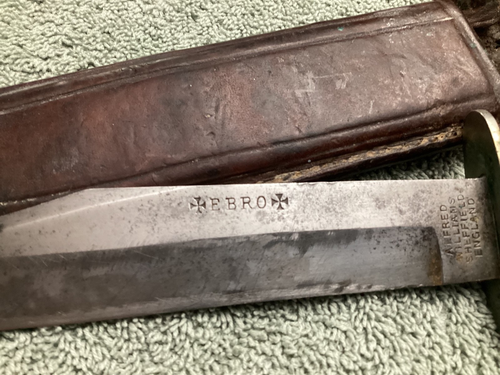 Fighting Utility Knife Ebro Alfred Williams Sheffield England