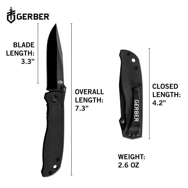 Gerber Gear Greatest Hits Gift Set 3-piece Knife Set