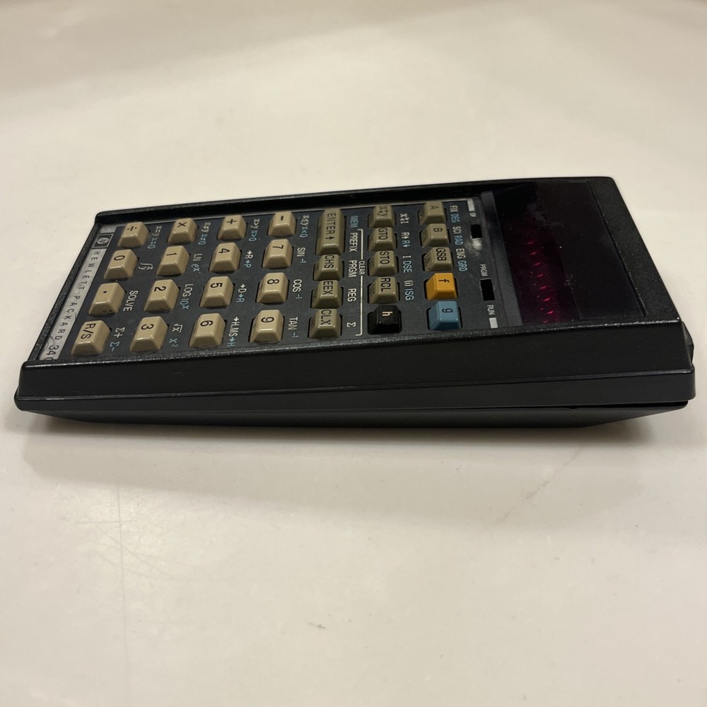 Hewlett-Packard HP-34C Programmable Calculator READ
