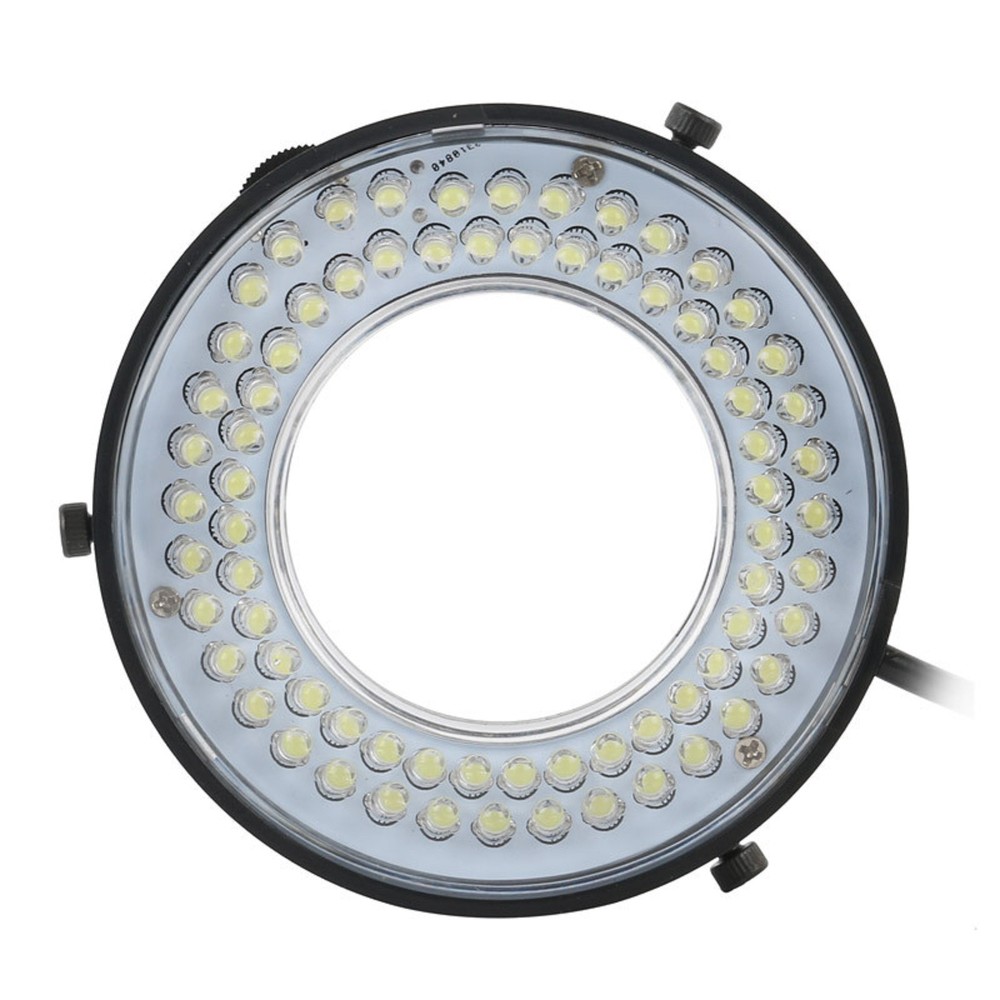 NEW Microscope 72 LED Ring Light USB 5V Adjustable Focus Dimmer Illuminator Lamp