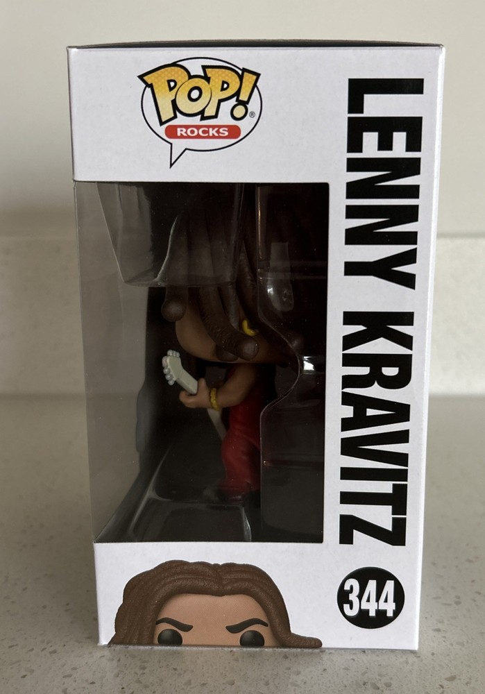 Funko Pop! Rocks Lenny Kravitz #344 New w/Protector