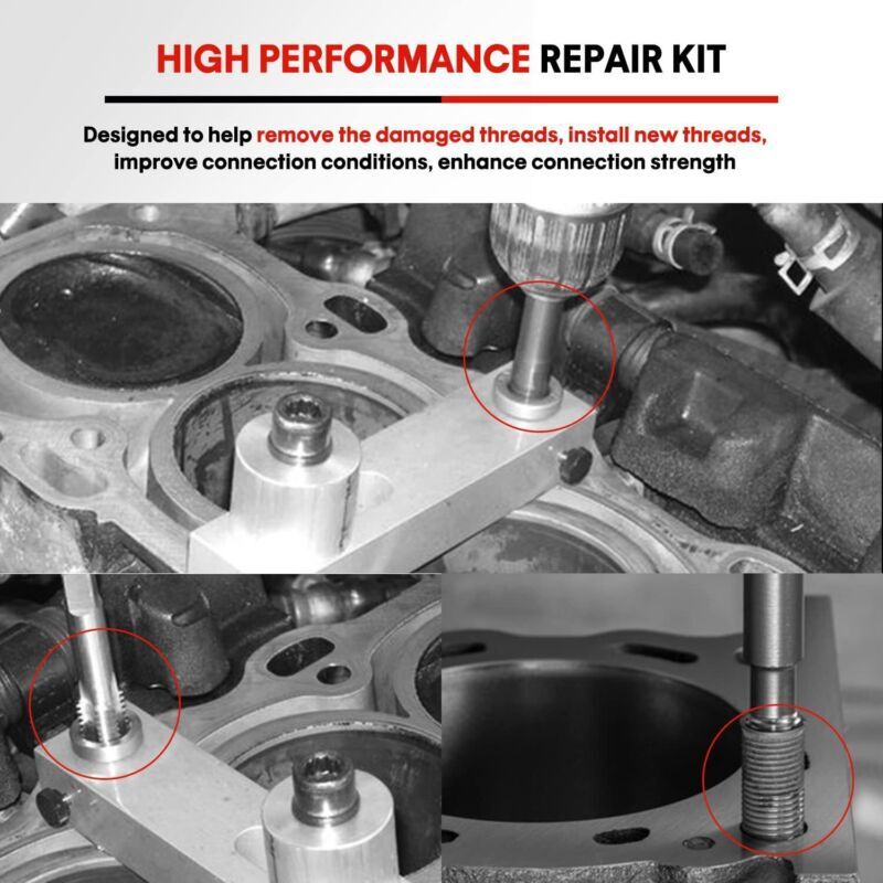 M11 x 1.5 Head Bolt Thread Repair Kit 35119S For Honda Toyota Ford GM Nissan KIA