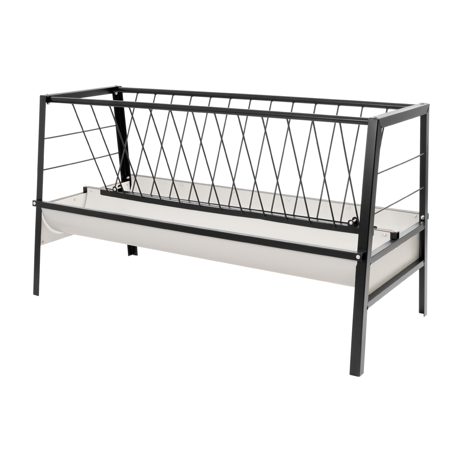 Heavy Duty Deeper Pasture Hay Feeder For Goats Sheep Miniature Horses 59" * 26"