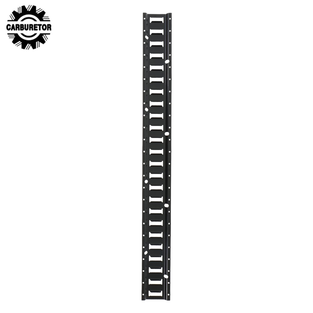 24 Pcs 4 Ft Black E Track Rails Complete Kit With Mounting Hardware For Cargo
