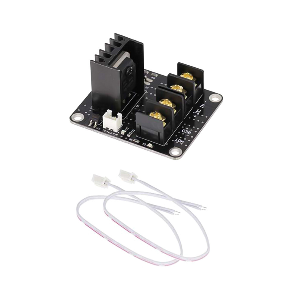 2x MOSFET High Current Load Hot Bed Module 3D Printer Power Expansion Board 24V
