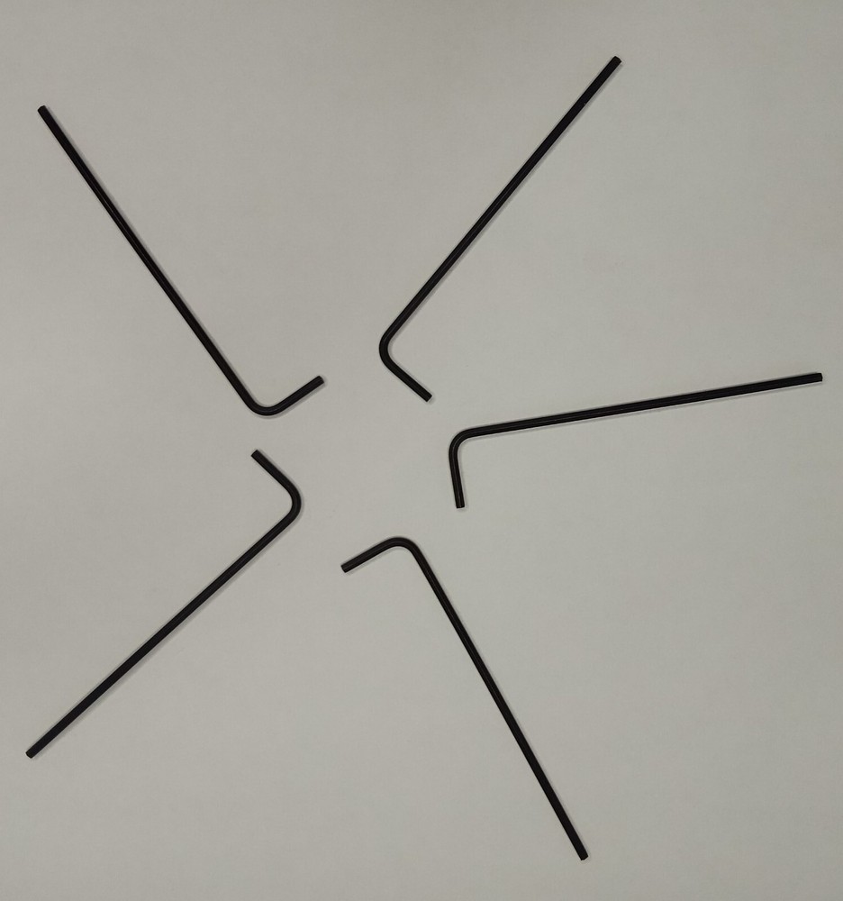5/64" Long Arm Hex Key, Qty. 5