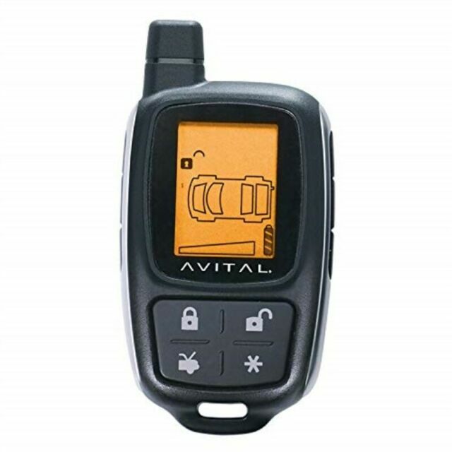 Avital 7345L 2-Way LCD Replacement Remote Control transmitter