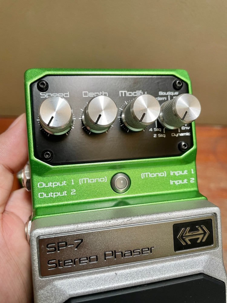 DigiTech Hardwire SP-7 Phaser Guitar Effect Pedal