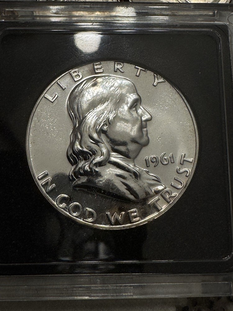1961 Franklin Half Dollar Proof (DDREV)