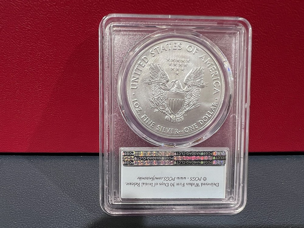 2021 $1 Silver Eagle PCGS MS70 Type 1 First Strike (HF)