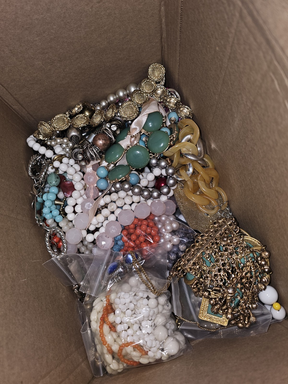 14+Lbs Bulk Wearable Jewelry Vintage To Now . No Junk