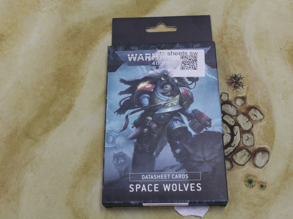 Warhammer 40k: Space Wolves Datasheet Cards