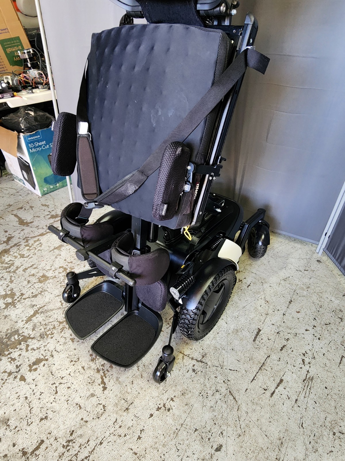 Permobil F5 VS Verical Stander 14" Seat Lift, Recline, Tilt, Leg, Lights 7.5MPH