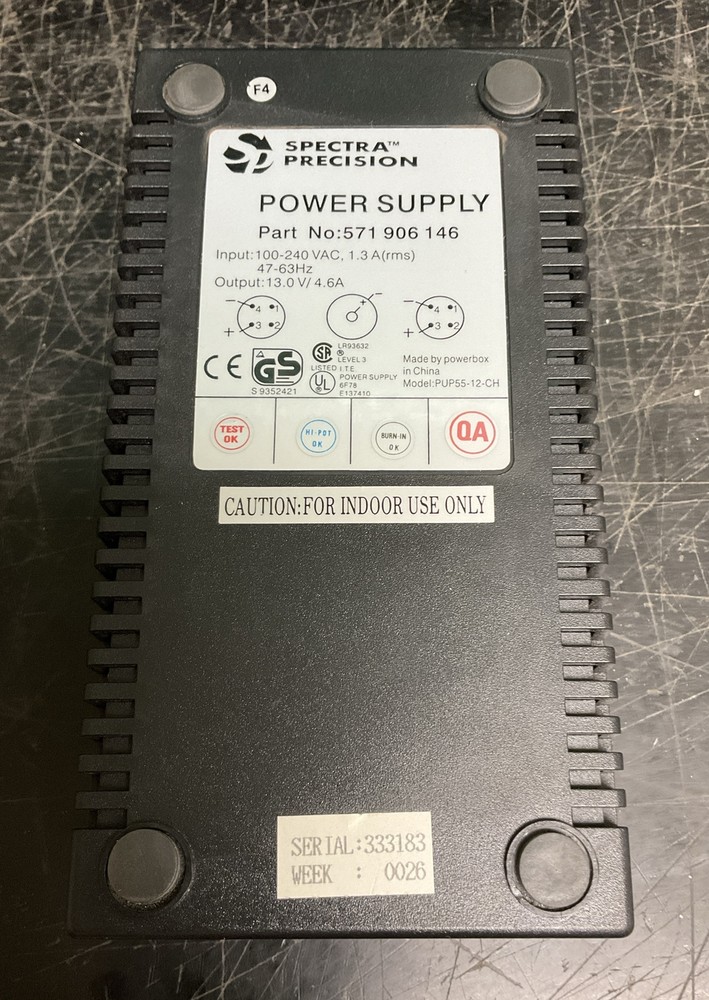 Spectra Precision Power Pack Kit and Case