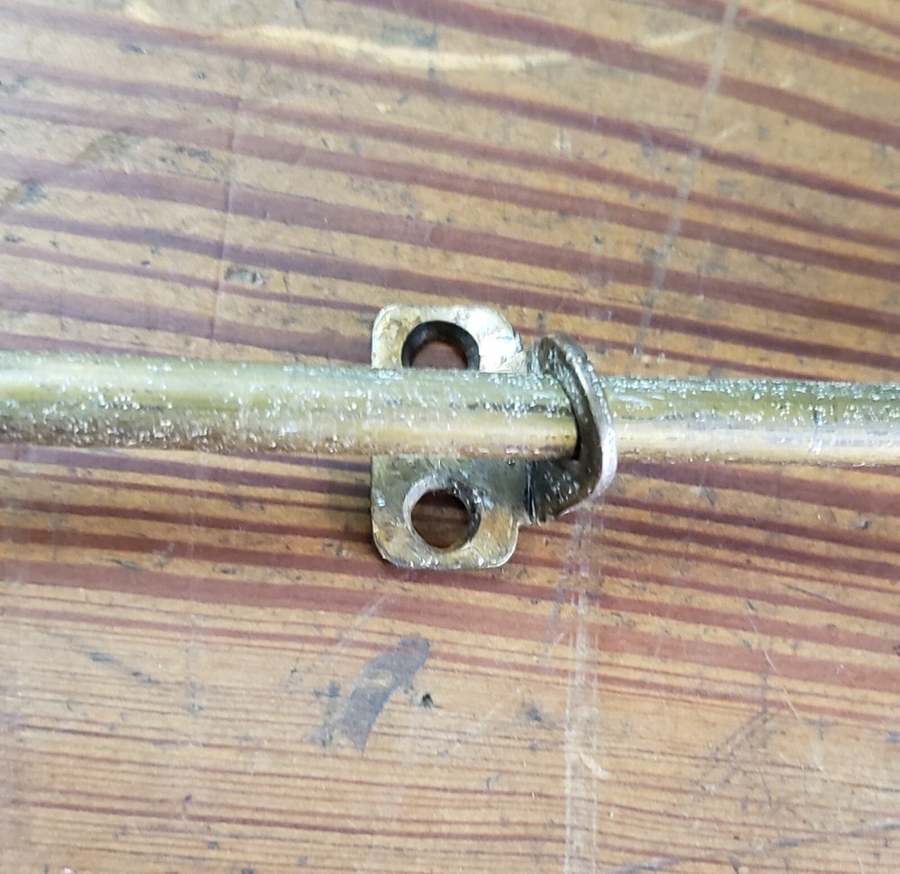 Vintage Brass Transom Window Hardware Operator 52" Long GA9846