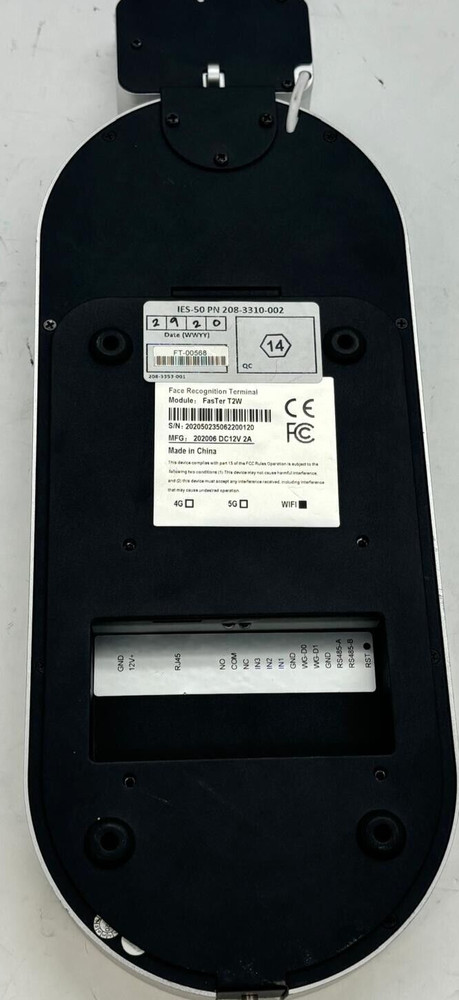 Tidel IES-50 Facial Recognition System