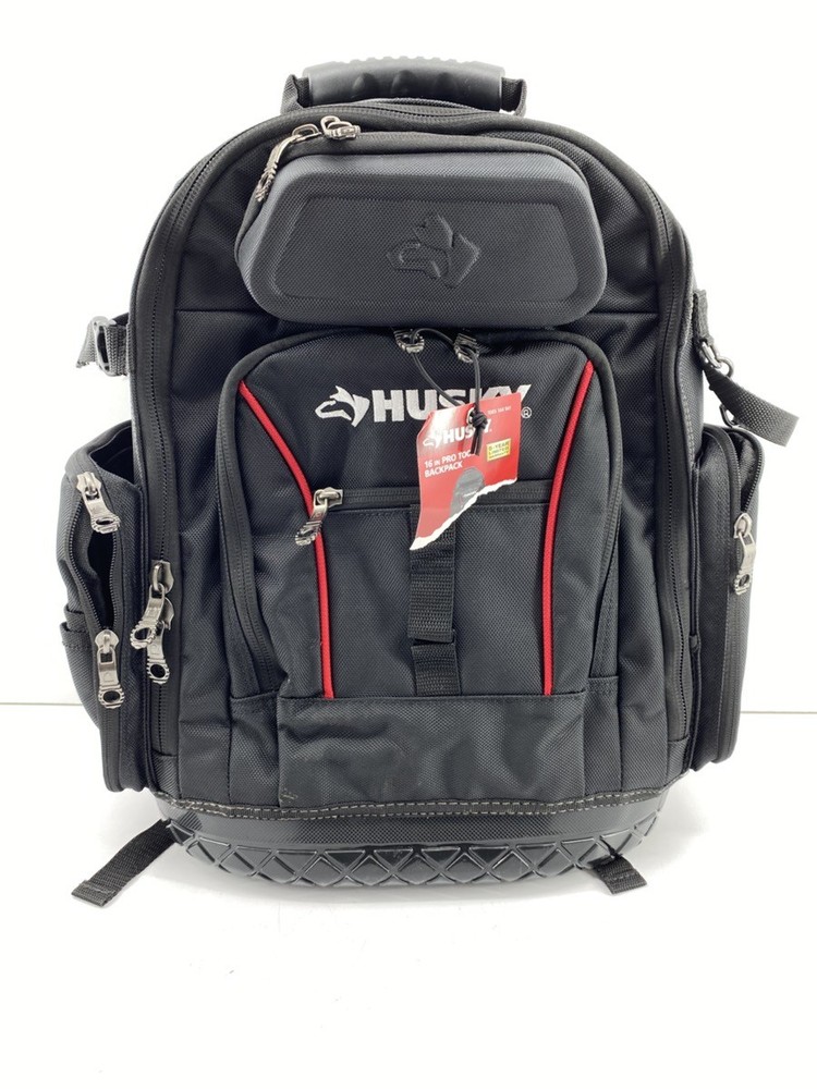 Husky 16" Heavy Duty Pro Tool Backpack (WMP016953)
