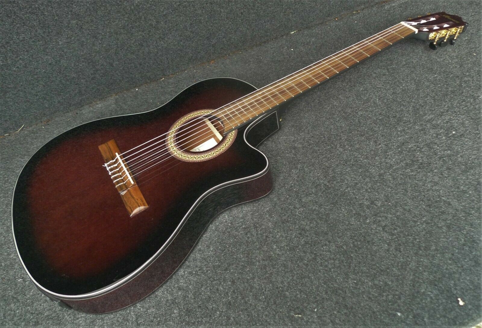 IBANEZ GA35TCE-DVS THINLINE Acoustic-Electric CLASSIC CLASSICAL NYLON STRINGS