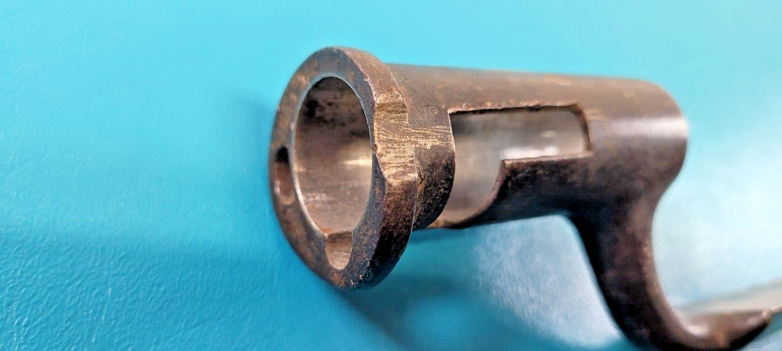 English Pattern 1839 Socket Bayonet Stephen Hill Maker N16 Brown Bess TR989