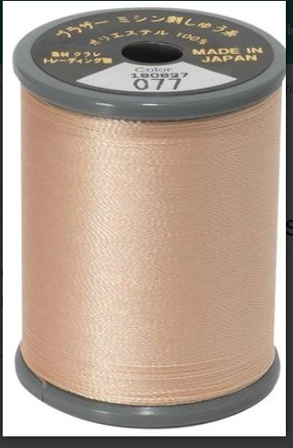 Polyester 50 Brother Embroidery Thread 077S Base Light 328 yards!