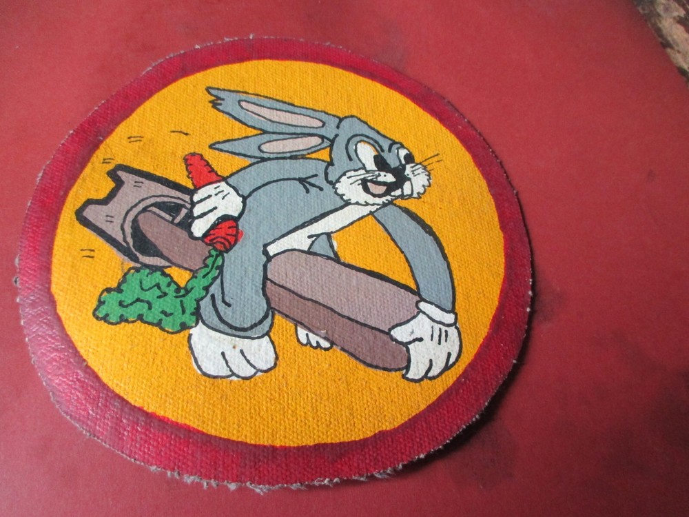 WWII USAAF BUGS BUNNY 548 TH BOMB SQDN 385 BG 8 TH AAF  FLIGHT JACKET PATCH