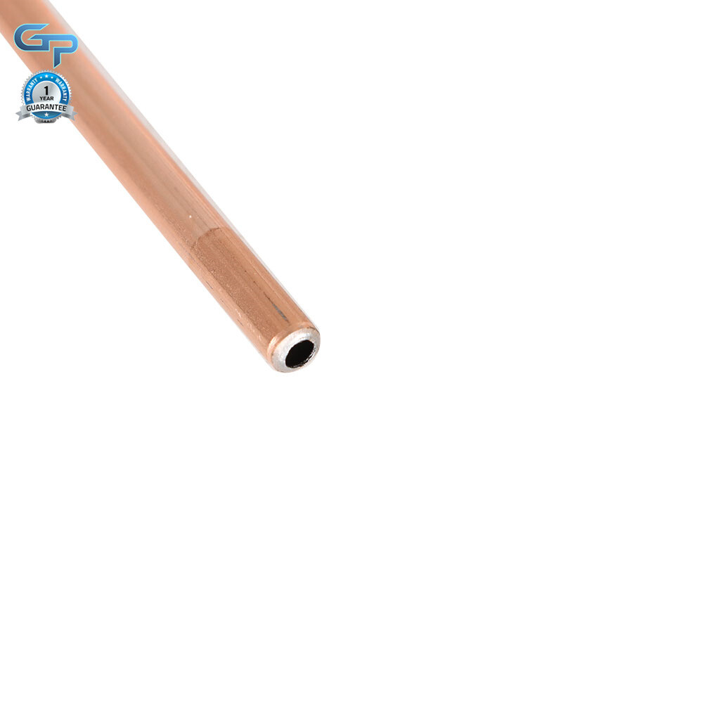 25 Foot Roll Coil of 3/16'' OD Copper Coated Brake Line Tubing Kit w/ 16 Fitting