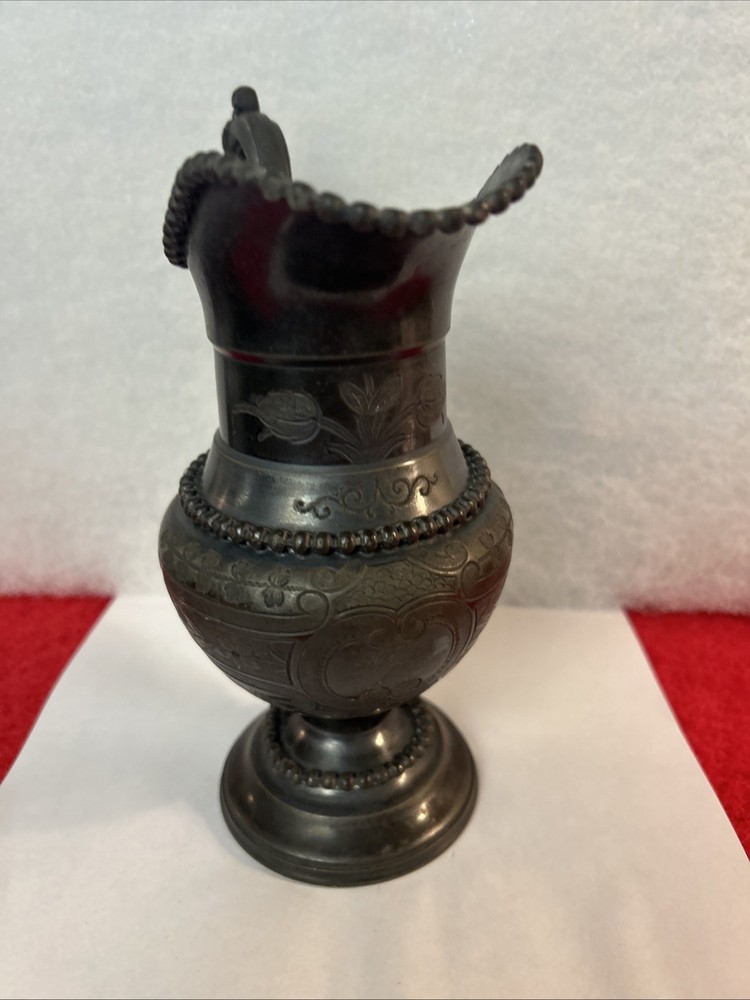 1861 Antique Meriden Britia Company, Silver Plated Pitcher Germany