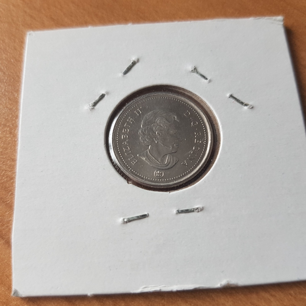 * 2007w * Canada  * Georges VI * 10 cents *planchet *unknown.