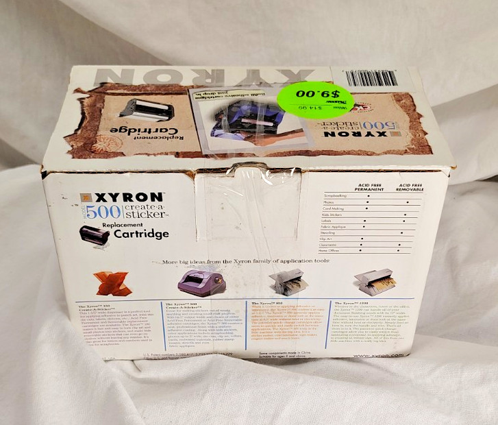 Xyron model 500, create-a-sticker, Sticker maker replacement cartridge