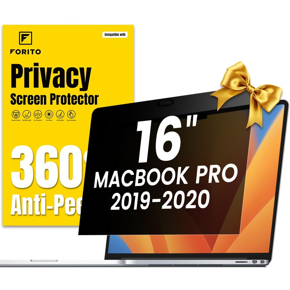 360° Privacy Screen Protector Compatible with MacBook Pro 16 inch 2019 2020 A...