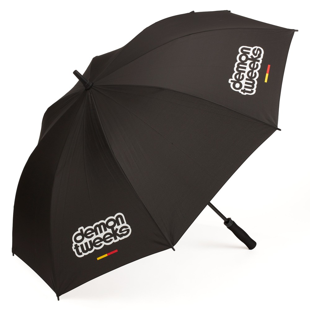 Demon Tweeks Large Umbrella, Push Button Opening - Pit, Paddock, Race, Rally Use