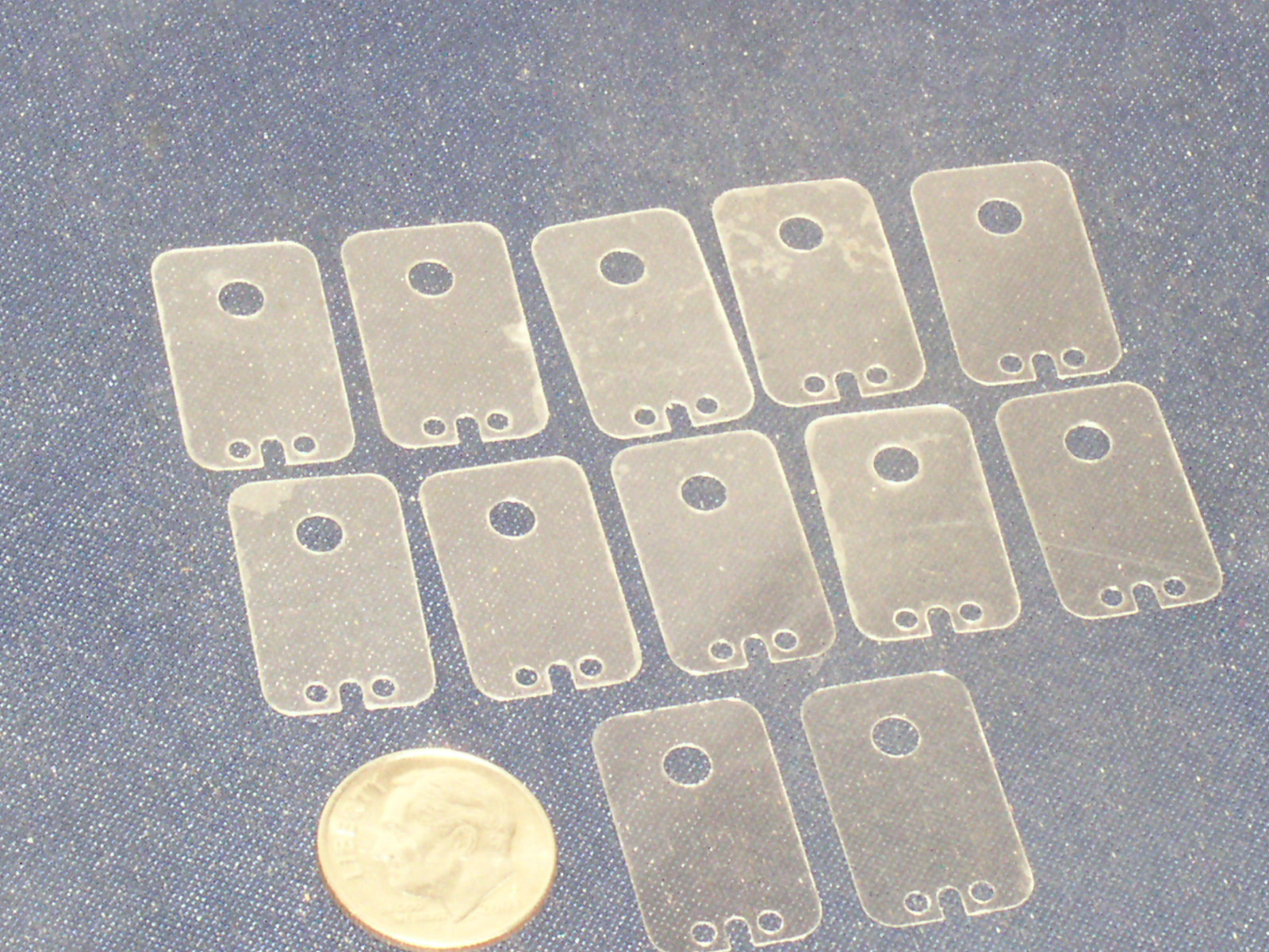 12 BRAND NEW FRESH TO-220 CASE TRANSISTOR MICA INSULATOR KEYSTONE #4672 IN USA