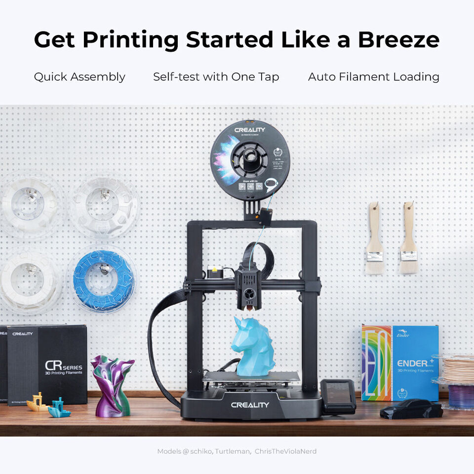【Refurbished】Creality Ender 3 V3 KE 3D Printer CR Touch Auto Leveling Upgraded