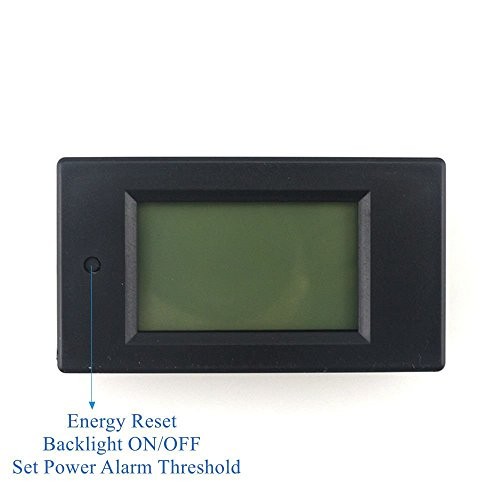 LCD Display Digital Ammeter Voltmeter Multimeter Current DC 6.5-100V 0-20A