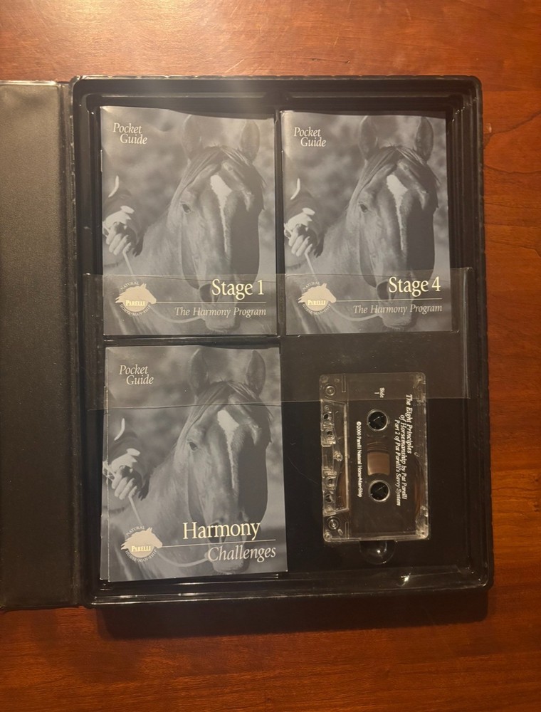 Pat Parelli's Savvy System- Level 2 Harmony VHS Cassette Complete Set
