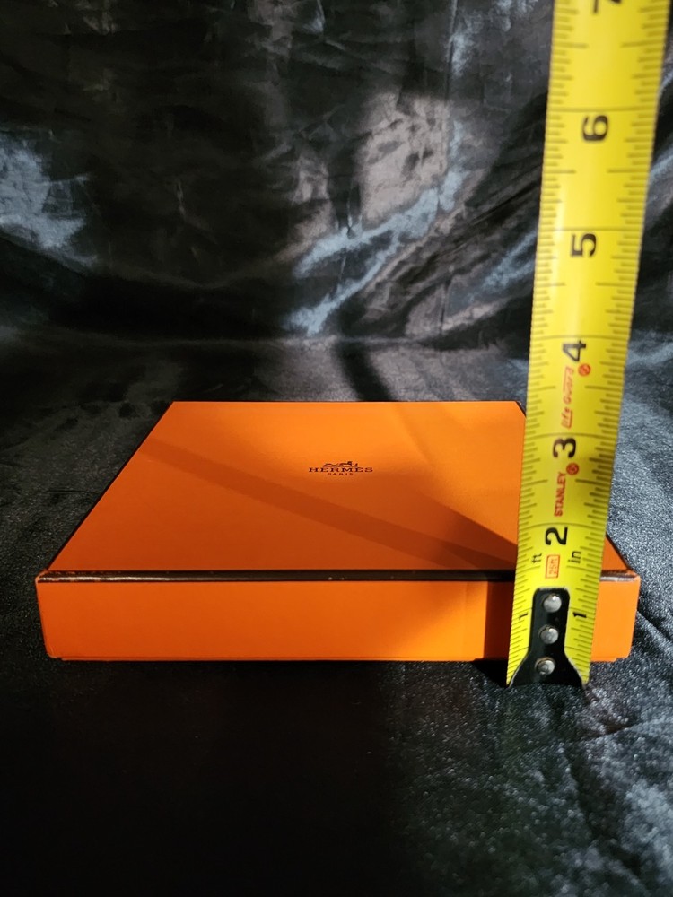 Authentic Hermes Empty Box #354 Bis w/Tissue Paper
