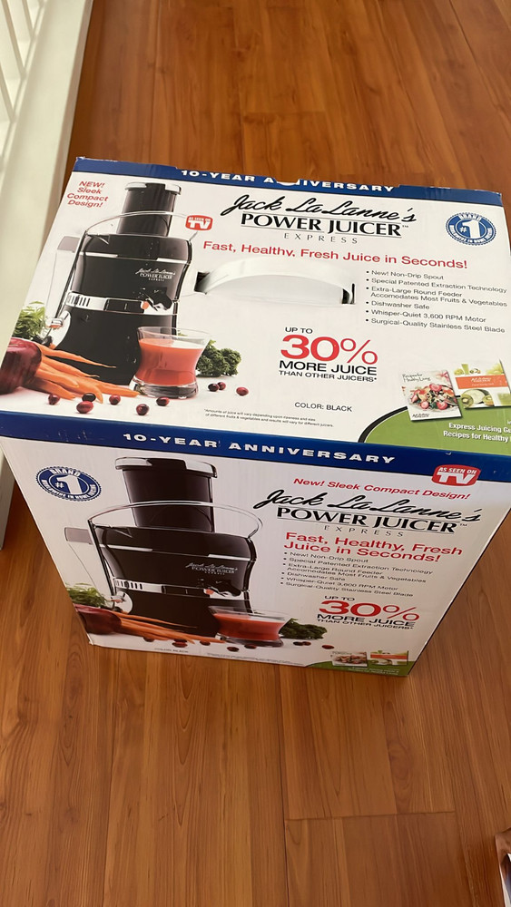 Jack LaLanne's Power Juicer Express New