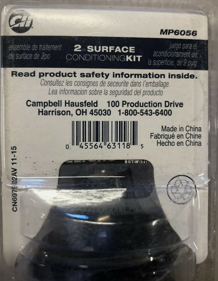 Campbell Hausfeld 2in. Surface Conditioning Kit 9pc Pack