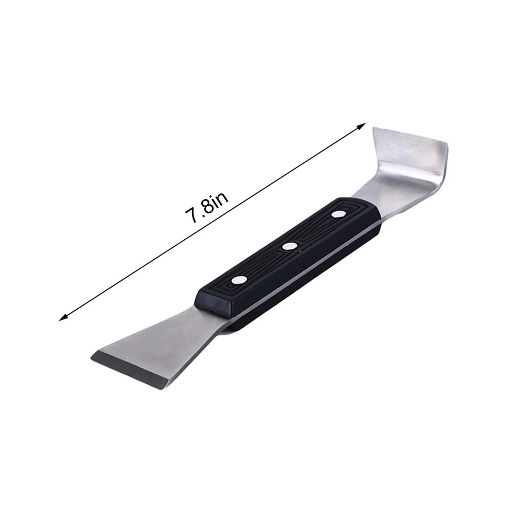 Stainless Steel Beekeeping Knife Half Bending Scraper Bee Frame Lifter Scraper