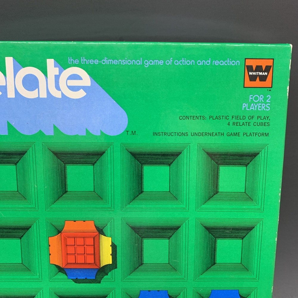 NIB Whitman Game Relate #4826 INTERIOR SEALED