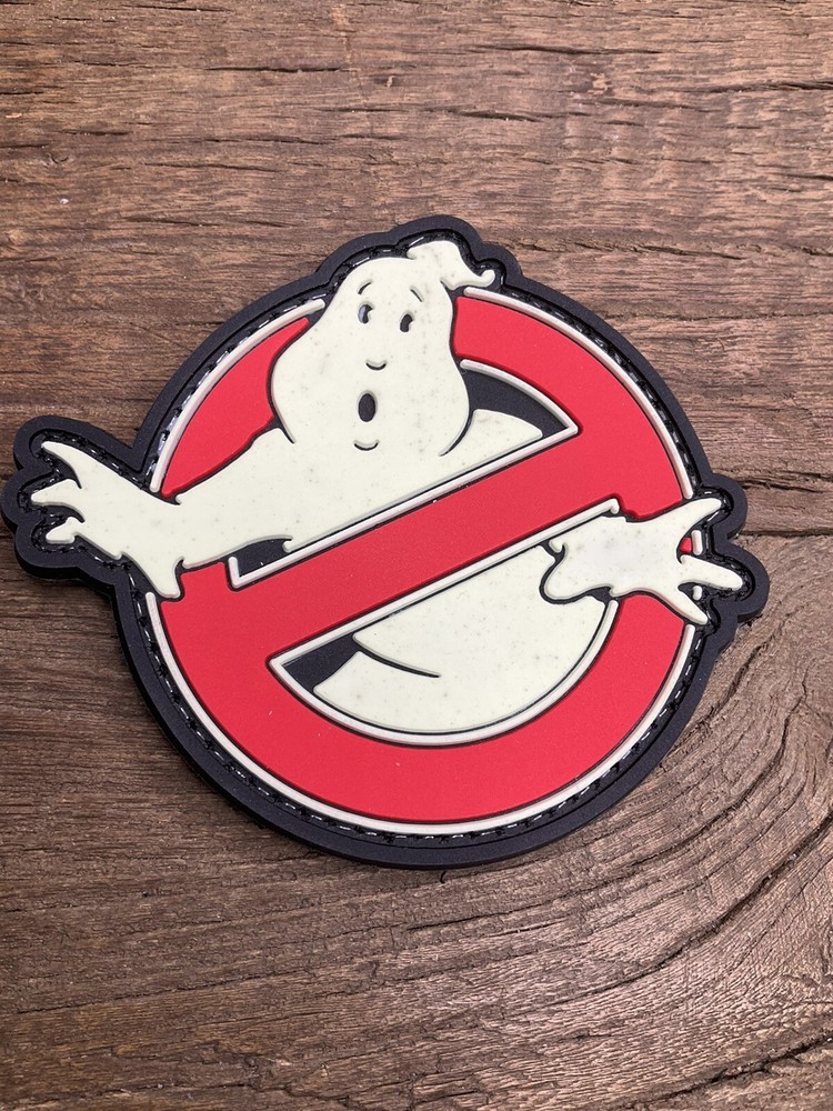 Patch PVC Tactical Morale HOOK-3D Ghost Buster Glow In The Dark Patch READ Retro