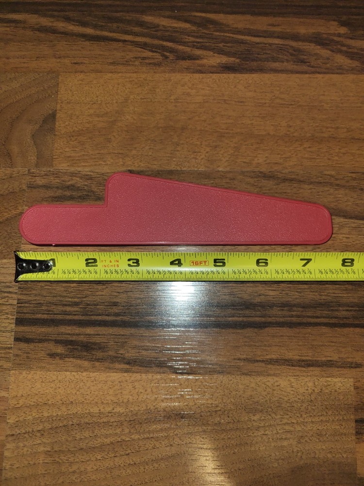 New Durable Red Plastic Flag Replacement For Missing Or Broken for Mailbox #PP10